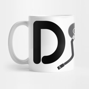 Dj Disc Jockey Turntable Arm Design Music Inspired Mug